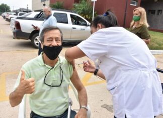 COVID: Inoculan con terceras dosis a personas mayores de 50 años este martes en Concordia