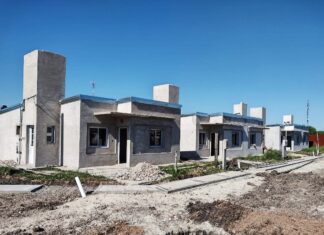 Construyen 15 viviendas en Basavilbaso y 16 Caseros
