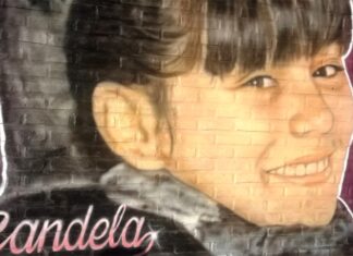 Descubren un mural para recordar a Candela Sol Rodríguez