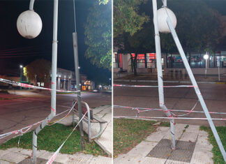 Federación: Niño sufrió descarga eléctrica al tocar una farola de alumbrado público