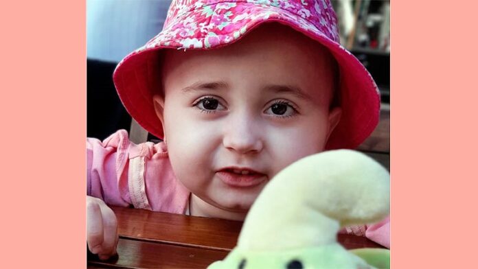 p5 - Una caravana recibió a Sofía, la nena que pelea contra el cáncer