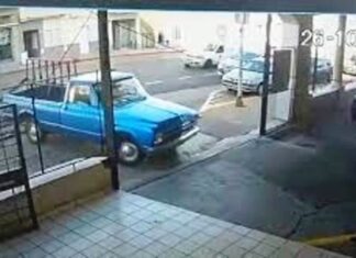 Denunciaron al conductor que escapó con su camioneta