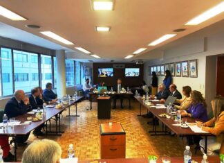 Horacio Rosatti se reunió con integrantes de la magistratura