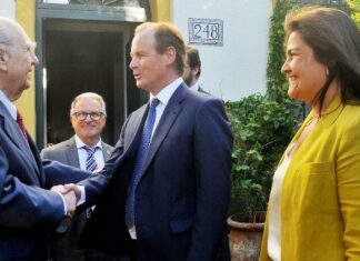 Bordet se reunió con un expresidente de Uruguay