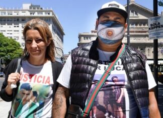 La madre de Lucas habló sobre los audios de policías