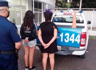 Dos paranaenses quisieron robar bicicletas en Crespo