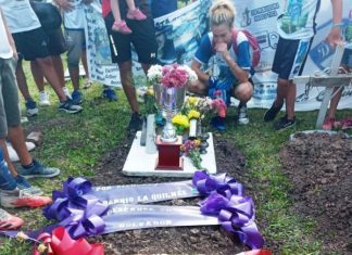 Homenajearon a la víctima del asesinato en La Quilmes