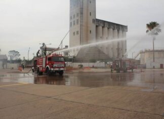 Simulacro de Incendio en YPF