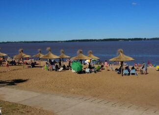 Comenzaron los trabajos de refulado de arena en la Isla del Puerto