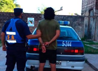 Detuvieron a sujeto alcoholizado que golpeó a su pareja en el rostro y en el pecho