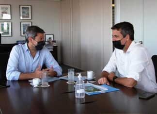 Enrique Cresto y Matías Lammens definieron políticas de desarrollo