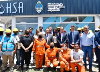 Inauguran la delegación mesopotámica del Enohsa