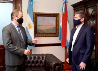 Gustavo Bordet promulgó el Presupuesto para 2022