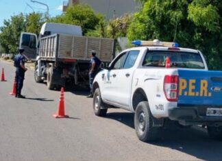 Incautaron un camión