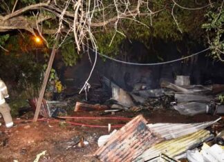 Combatían un incendio y hallaron un cuerpo quemado