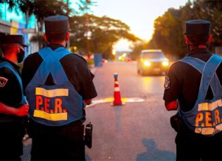 Gualeguaychú. Evadió un control y chocó un remis
