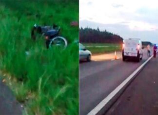 Buscan al conductor que causó trágico accidente