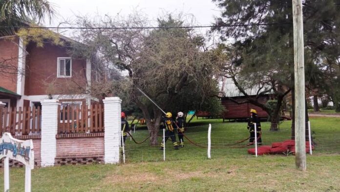 Pagina 7 17 de mayo 2022 Incendio destrozó tres ambientes de una casa