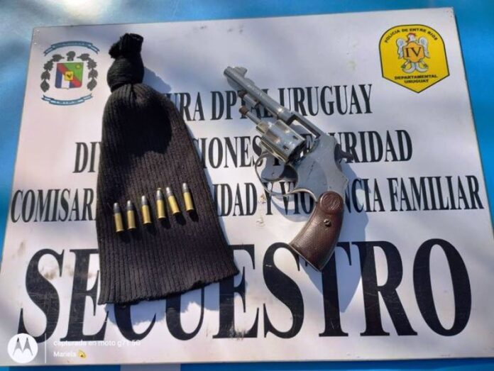 Pagina 7 21 de mayo 2022 Incautaron un revolver tras una denuncia