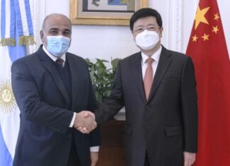 Manzur encabezó reuniones con China y Arabia Saudita