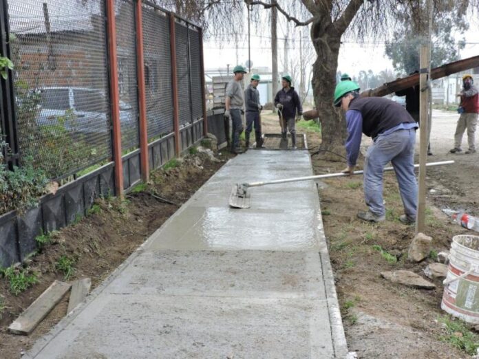 veredas calle sarmiento