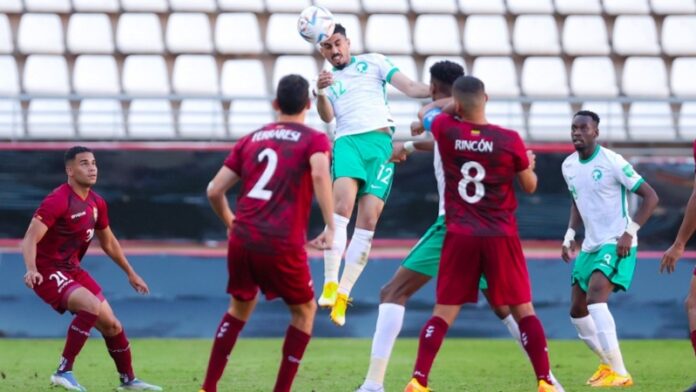 DEPORTES P 13 VENEZUELA VS ARABIA