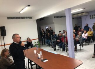 URRIBARRI EN PARANÁ. “Por decisión de Frigerio el hospital Baxada estuvo cerrado cuatro años y se paró la obra de la ruta 18”