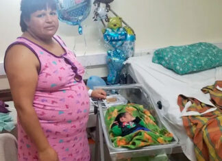 Neuquina tuvo su séptimo hijo varón y quiere que Alberto Fernández sea el padrino
