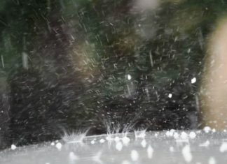 Cayó granizo en Concepción