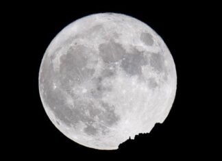 Ya puede verse en Argentina la superluna del ciervo
