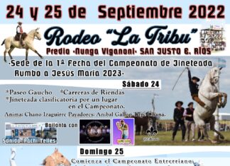 Realizarán el Primer Campeonato Entrerriano de Jineteada rumbo a Jesús María