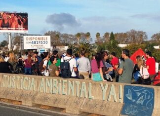 Cortan Victoria-Rosario por los incendios