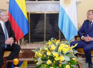 Alberto Fernández se reunió con Gustavo Petro