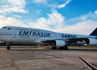 Estados Unidos pide incautar el avión Venezolano