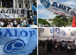 El Frente Gremial Docente presentó un documento con cinco demandas