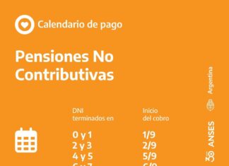 ANSES informa que hoy comienza el calendario de pagos de las Pensiones No Contributivas