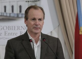 Bordet participó en forma virtual de la reunión de la Liga de Gobernadores