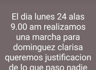 Realizarán marcha por Clarisa Domínguez: Llegó al hospital quemada en el pecho, tórax, cara y cabeza