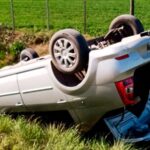 Pagina 7 (2) Conductora volcó su auto en un camino rural