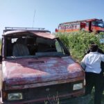Pagina 7 camioneta chocó desde atrás a un auto en ruta 39