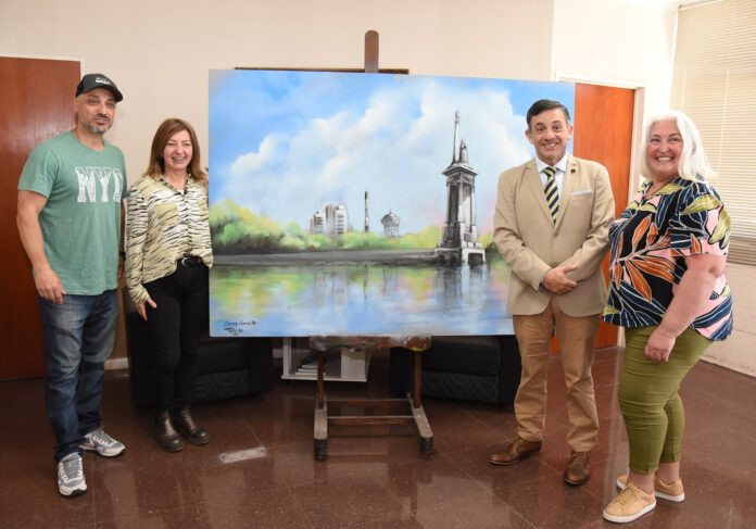 entrega cuadro Expo (2)