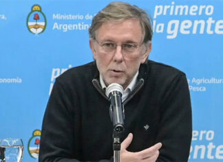 Bahillo dijo que la sequía no impedirá abastecer el mercado interno