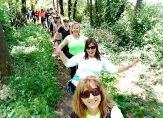 Caminata Aventura Cdelu tuvo su campamento diurno