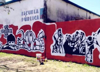 Realizaron intervención artística