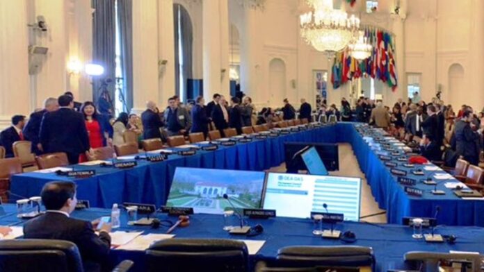 p8 - La OEA pidió la reanudación del diálogo por Malvinas