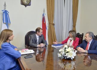 Bordet recibió aportes del STJ para la modificación del Código Penal en Entre Ríos