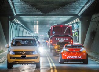 Fiesta de Disfraces y recital de Calamaro: Prevén demoras para cruzar el Túnel Subfluvial
