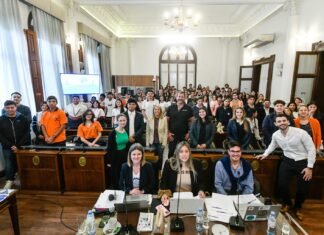 Inicia la etapa provincial del Senado Juvenil Entrerriano: Los proyectos del Departamento Uruguay