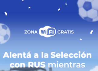 RUS abrirá su servicio de Wi-Fi en el río para que todos puedan conectarse para alentar a la Selección