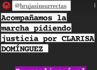 Realizarán marcha pidiendo justicia por Clarisa Domínguez